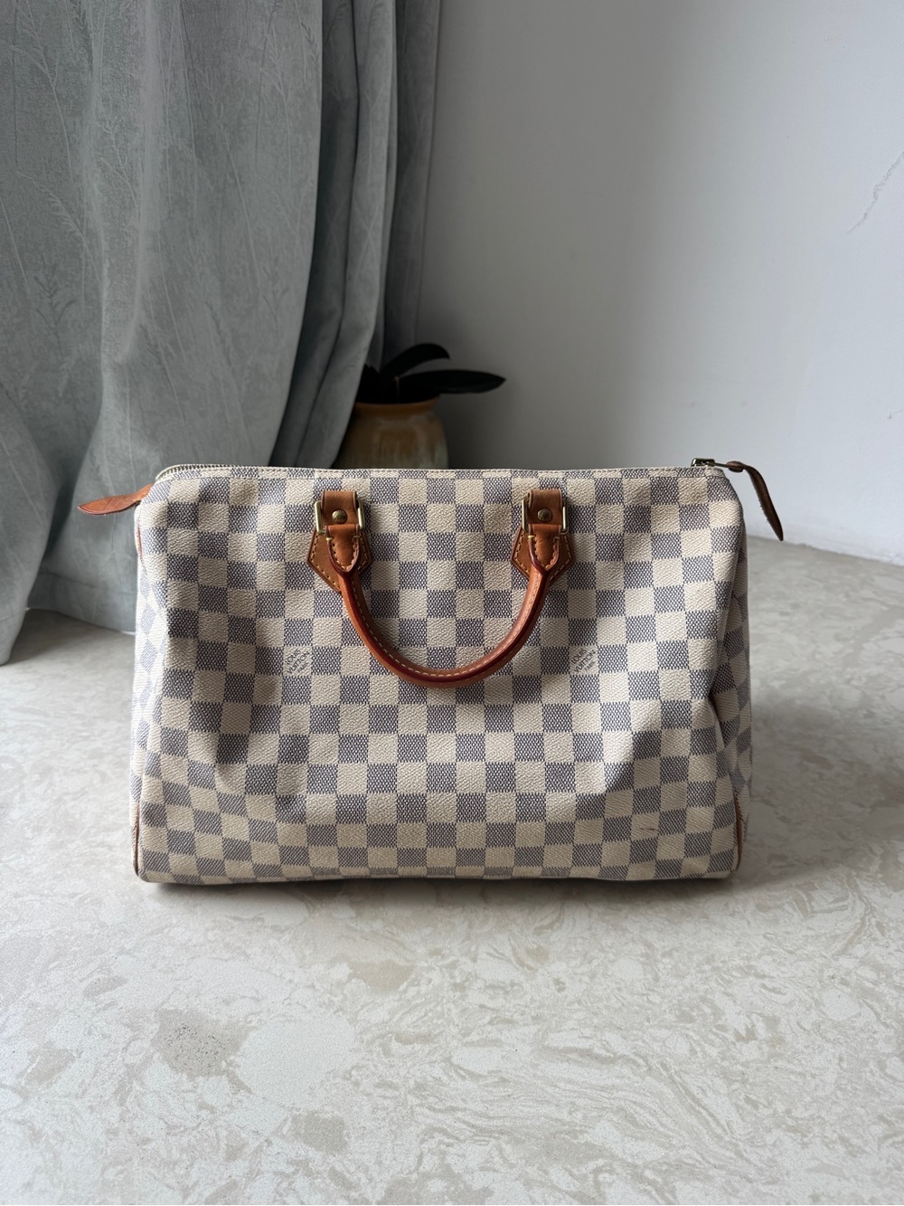 Louis Vuitton Speedy 30 Damier Azur